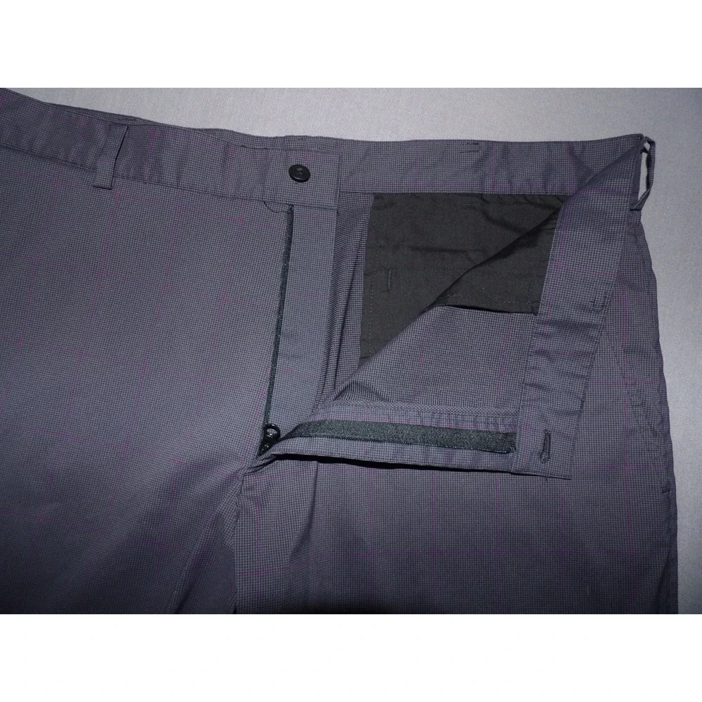 Nike Golf Dri-Fit Stretch Plaid Performance Straight Leg Pants Men's 38 X 30